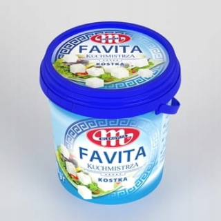Mlekovita Cheese Favita kuchyňa Cube Buket 1