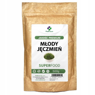 Mladý jačmeň v prášku - 500 g Medfuture