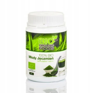 Mladý jačmeň - 150 gramov, bio organické potraviny