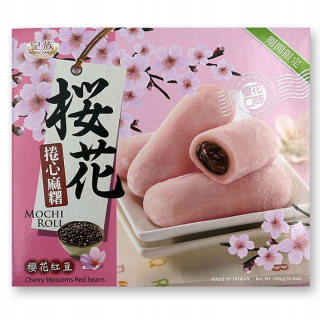 Ázijska kuchyňa - Mochi Rolls - kazety Skura s červenými fazuľmi