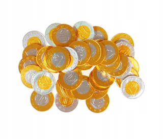 Čokoládové mince Euro Chocolates 90PCS Promotion!