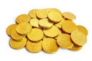 Zlaté mince Eurocenty 100ks FV ITALSKÉ