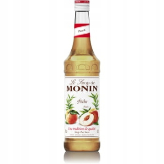 Monin Peach - Peach Sirup 0,7l
