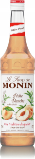 Monin Barma Sirup Biela Peach 700 ml