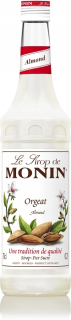 Monin mandľový kávový sirup 1 liter