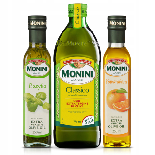 Olivový olej - Monini Super Set 3 Olive 750ml + 2x250ml