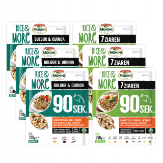 Monini Super Set Rice & Viac 6x250g