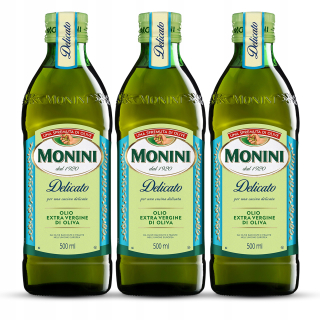 Olivový olej - Monini SuperSet Delicato Olivový olej 3x500ml
