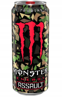 Monster Assault Energy Pite 473 ml z USA