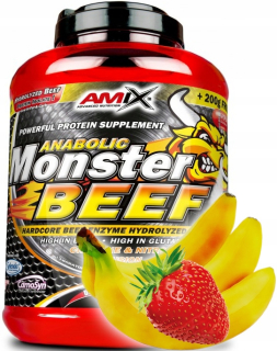 Proteín - Monster Beef Beef proteín Hydrolyzate 90% Amix