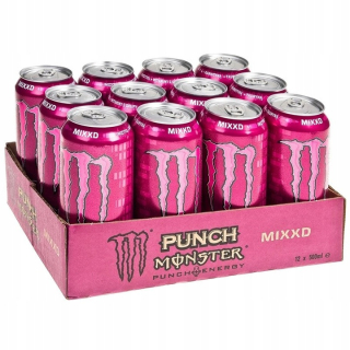 Monster Energy MixXD Punch 12 x 500ml