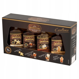 Monzini kávové sirupy 4 x 50 ml
