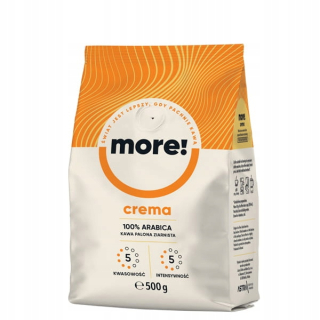 Zrnková káva -  Viac Crema 500g Granulárna káva