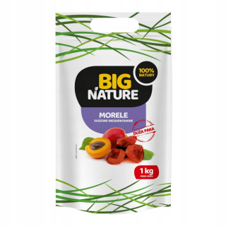 Sušené ovocie - Sušená marhuľa nesulfátovaná 1 kg - veľká príroda