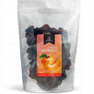 Sušené ovocie - Sušené sušené marhule tmavo prírodné 1 kg