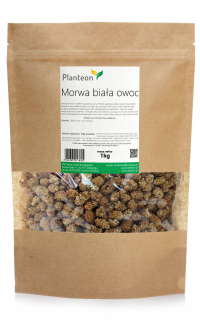 Sušené ovocie - Mulberry biele ovocie rýchlo a zdravé 1kg snack