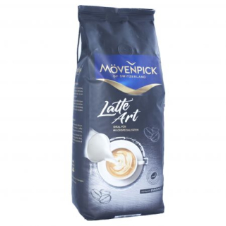 Zrnková káva -  MOVENPICK 1KG Latte Art Coffee Granul
