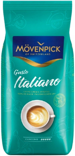 Zrnková káva -  Movenpick Crem Gusto Italiano Coffee Beans 1KG
