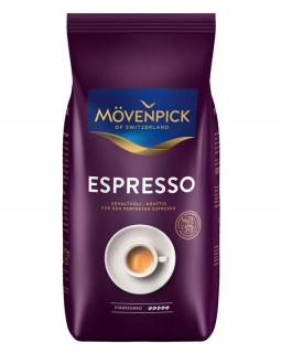 Zrnková káva -  Movenpick espresso coffee granular 1kg