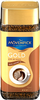 Instantná káva -  Movenpick Gold Originálna rozpustná Káva 200g