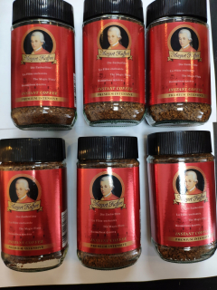 Instantná káva -  Mozart Kaffee rozpustnú kávu 6x100g de