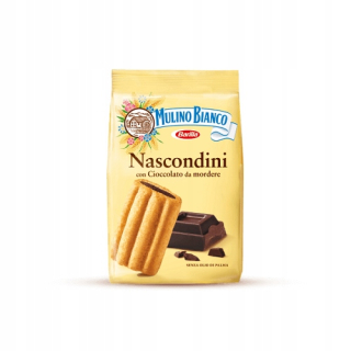 Mulino Bianco Nascondini Cookies s čokoládou 600 g
