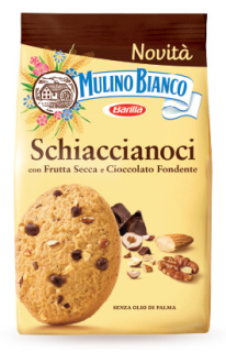 Mulino Bianco Schiaciani Cookie krehké 300g
