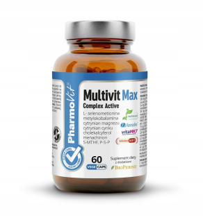 Multivitamíny 60 kapsúl, 35,42 g PharmoVit