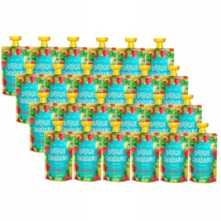 Mus 100% Raňajky Banana Strawberry Set 24x