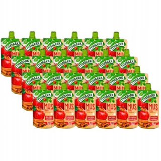 Mus mush Apple Cinnamon s Millet Groats Set 24x 100g