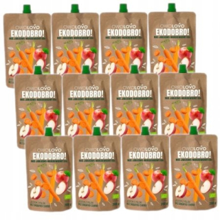 Apple Carrot Mousse EcoDobro Set 12 x 200