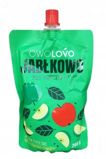Jablková pena z Poľska bez cukru 12 x 200g Owolovo