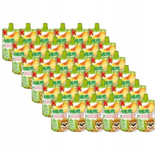 Ovocie mousse jogurt jablkový broskyňový set 36x