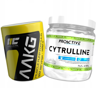 Svalová starostlivosť AAKG 300G + proaktívny Citruline 300g