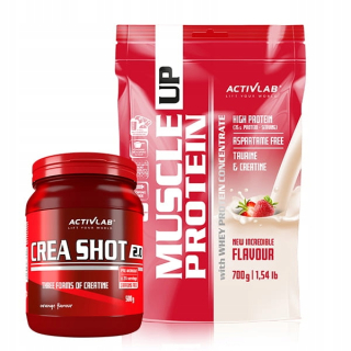 Kreatín - Sval hore 700g + Crea Shot 2.0 500g TRUSK ORANGE