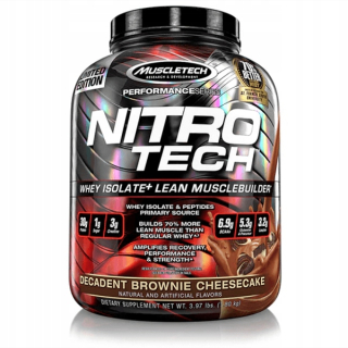 Proteín - Muscletech Nitro-Tech - 1810G škorica