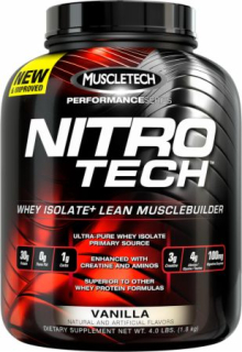 Proteín -  Muscletech nitro-tech výkon 1820g čokoláda