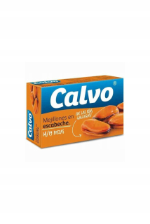 Mušle v nakladanej omáčke Calvo (125 g)