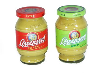 Horčica Lownsenf akútna a mierna set 2 x 250ml