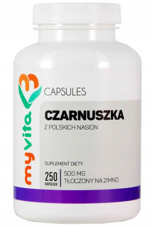MyVita Czarnuszka - olej v kapsúl 500mg, 250KA