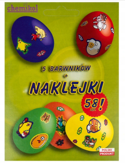 Veľkonočná dekorácia - Multicolor Chemist Dye 1 PC.