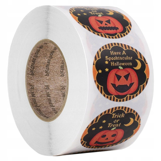 Halloween - Halloween 500 dekoratívnych nálepiek