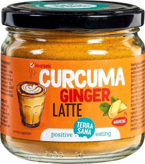 Instantná káva - Piť prášok s kurkumom a zázvorom latte bio 150