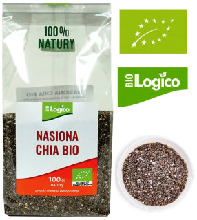 Chia Bio Seeds 1kg Salvia Španielska ekologická kvalita