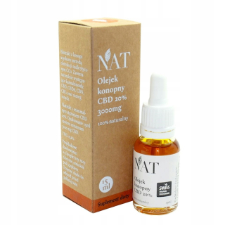 CBD - NAT OLEJEK - konope extrakt 20% CBD 15ml