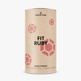 Prírodné Mojo Fit Shake Cocktail - Fit Ruby - Raspberry