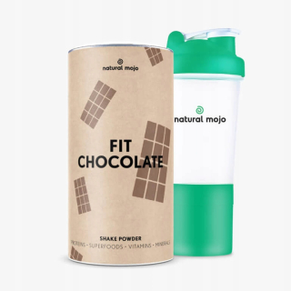 NATURAL MOJO FIT SHAKE-sada na čokoládu + trepačku
