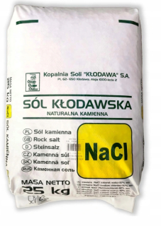 Prírodná soľ Młodawska ružová hrubá 25 kg tašky