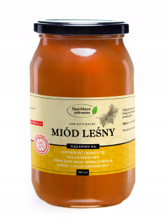Prírodný lesný med 900ml s čerstvým apristami