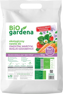 Hnojivo pre ovocie, zeleninu, ekologické okrasné rastliny 8 kg